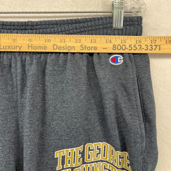 GEORGE WASHINGTON UNIVERSITY Sweatpants L CHAMPION GW Colonials Jogger Lounge - Picture 10 of 12